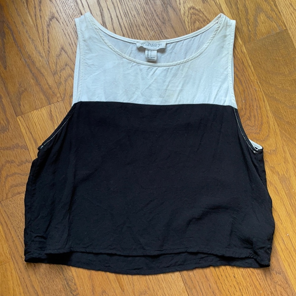Black & White Forever 21 top